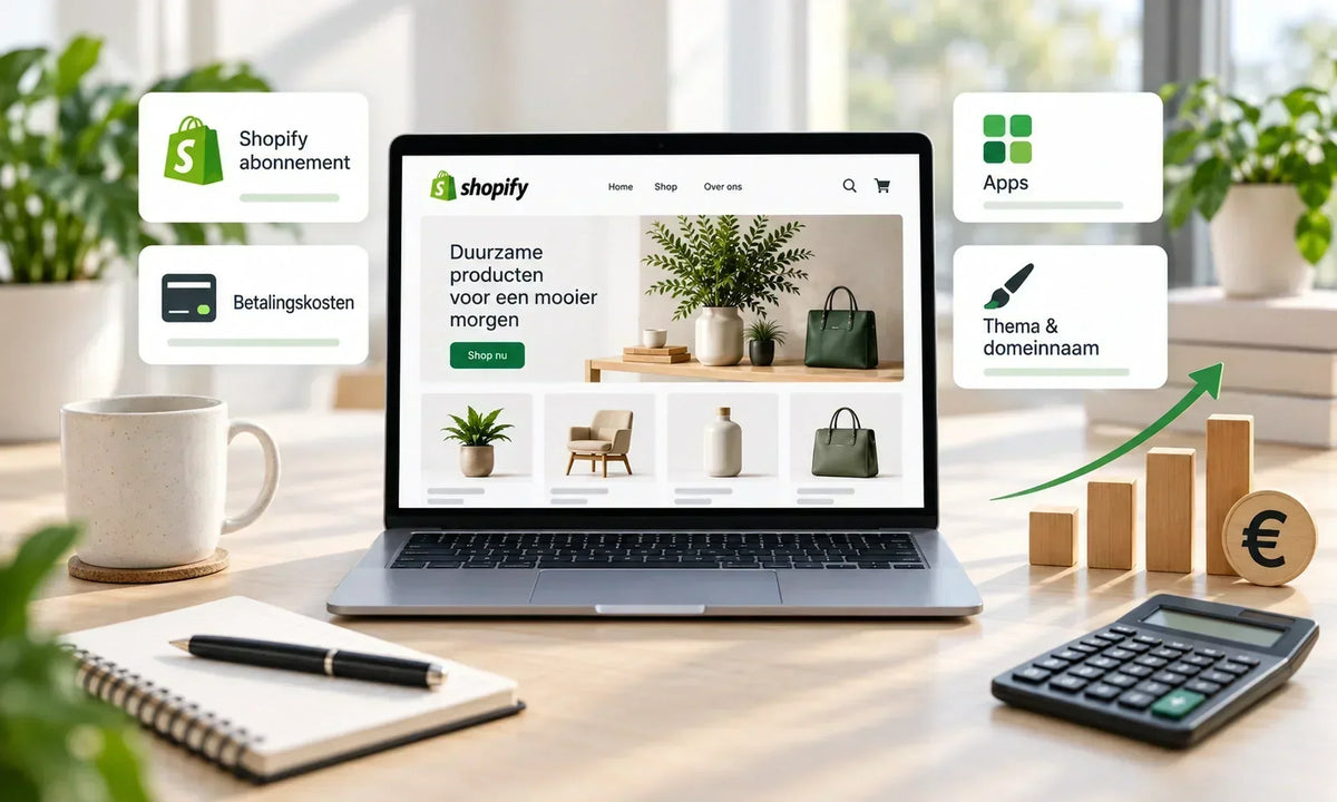 Wat kost Shopify per maand? Alle Shopify kosten uitgelegd